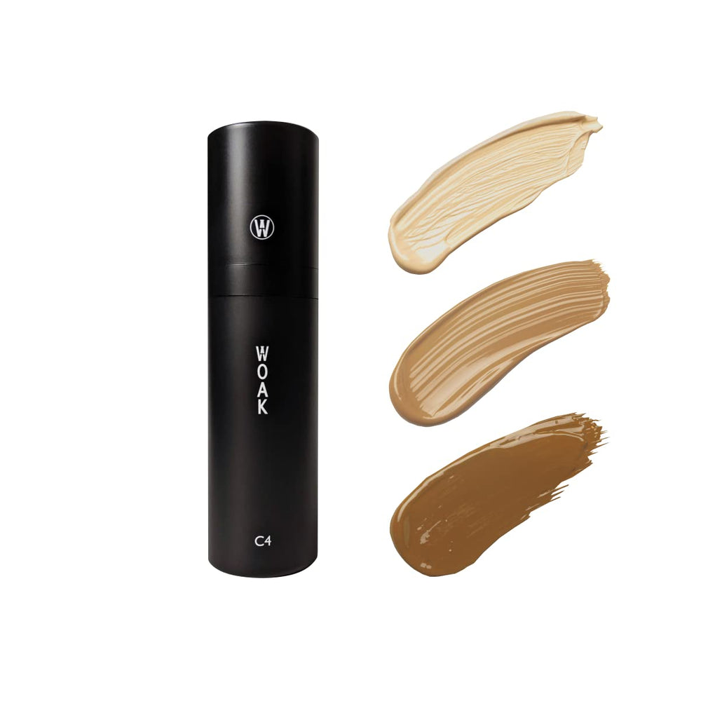 WOAK C4 box packaging highlighting color correcting benefits
