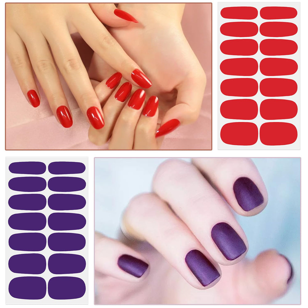 WOKOTO long-lasting nail strips stay chip-free for days.