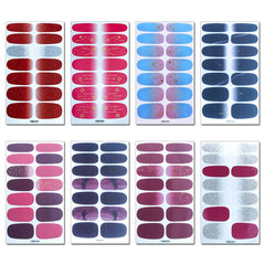 WOKOTO ombre nail wraps in gradient designs for chic nails.