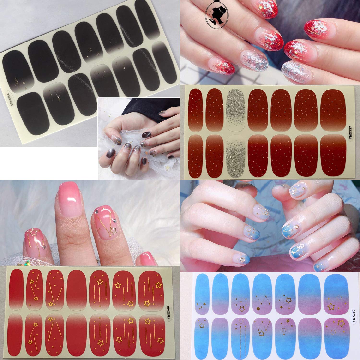 WOKOTO seven nail sizes ensure comfortable, true-to-fit coverage.