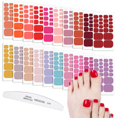 WOKOTO pink toe nail strips for quick, clean toes.