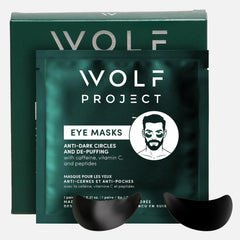Wolf Project under-eye patches packaging for easy storage and display