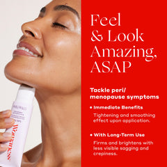 PEPHA-TIGHT provides instant tightening feel in Womaness Let’s Neck Serum.