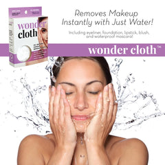 Machine washable Wonder Cloth shows lasting durability and reuse.