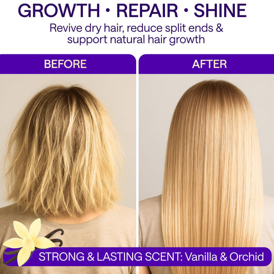 WONDER FAMILY Keratin Mask jar highlights rich deep-conditioning effect.