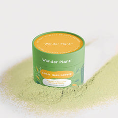 Wonder Plant Qasil powder for body and hair cleansing, leaving skin and hair refreshed.