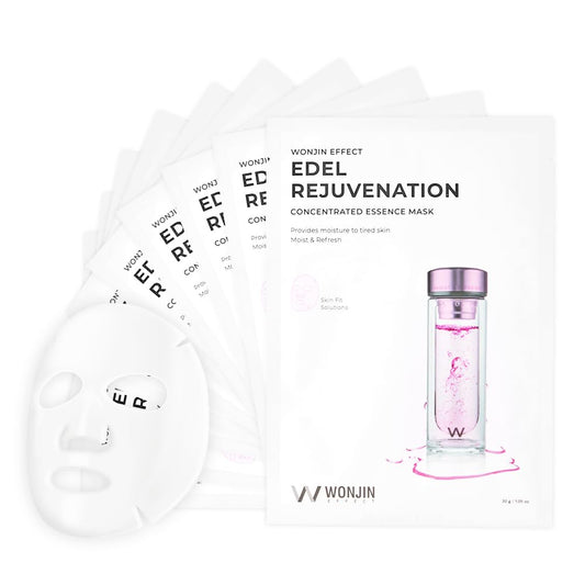 Wonjin Effect Edel Rejuvenation Mask packaging for convenient at-home routine.
