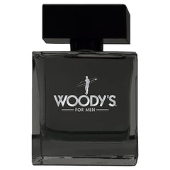 Woody's cologne for men, front bottle view, masculine citrus scent ideal for everyday wear.