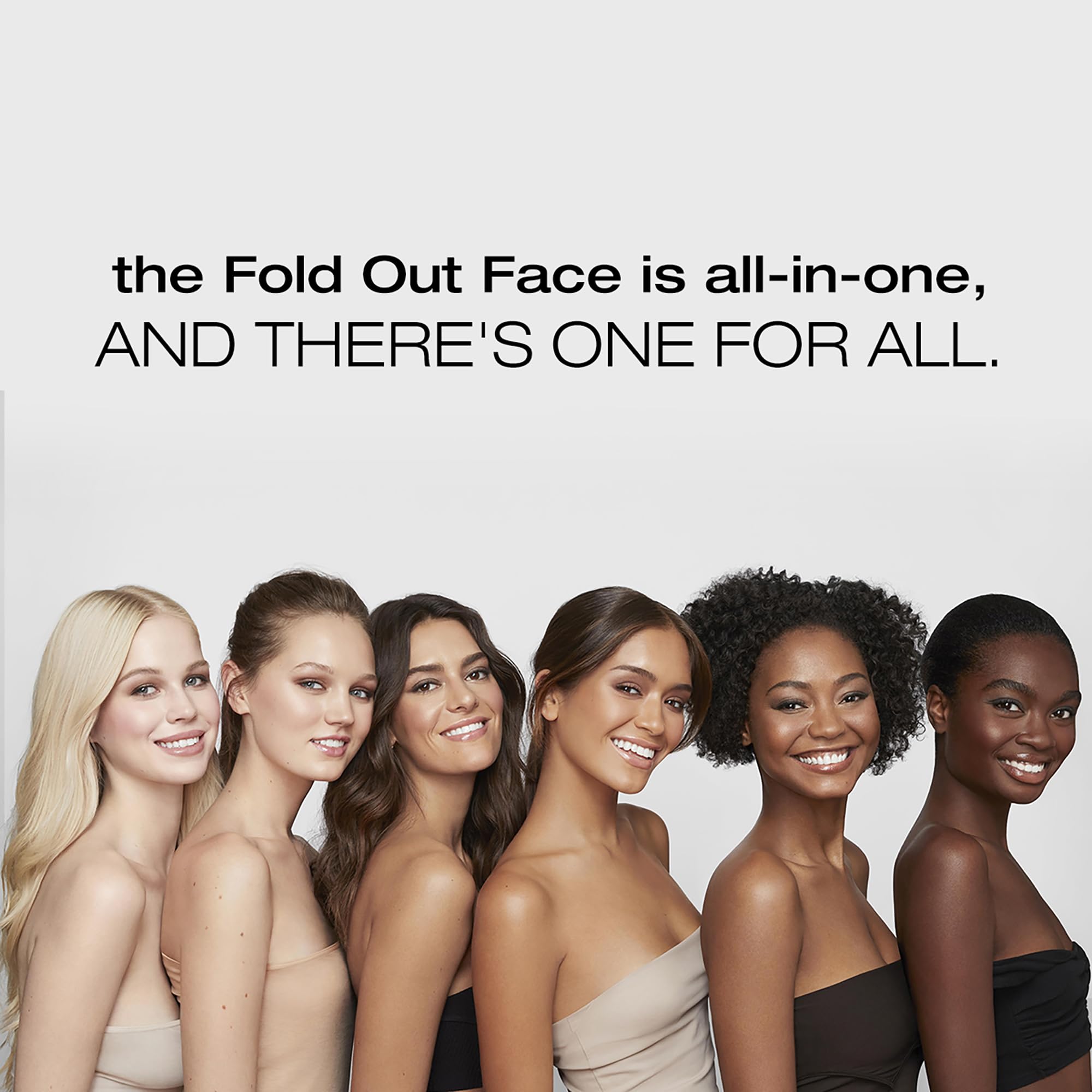 Woosh Fold Out Complexion packaging designed for travel and storage