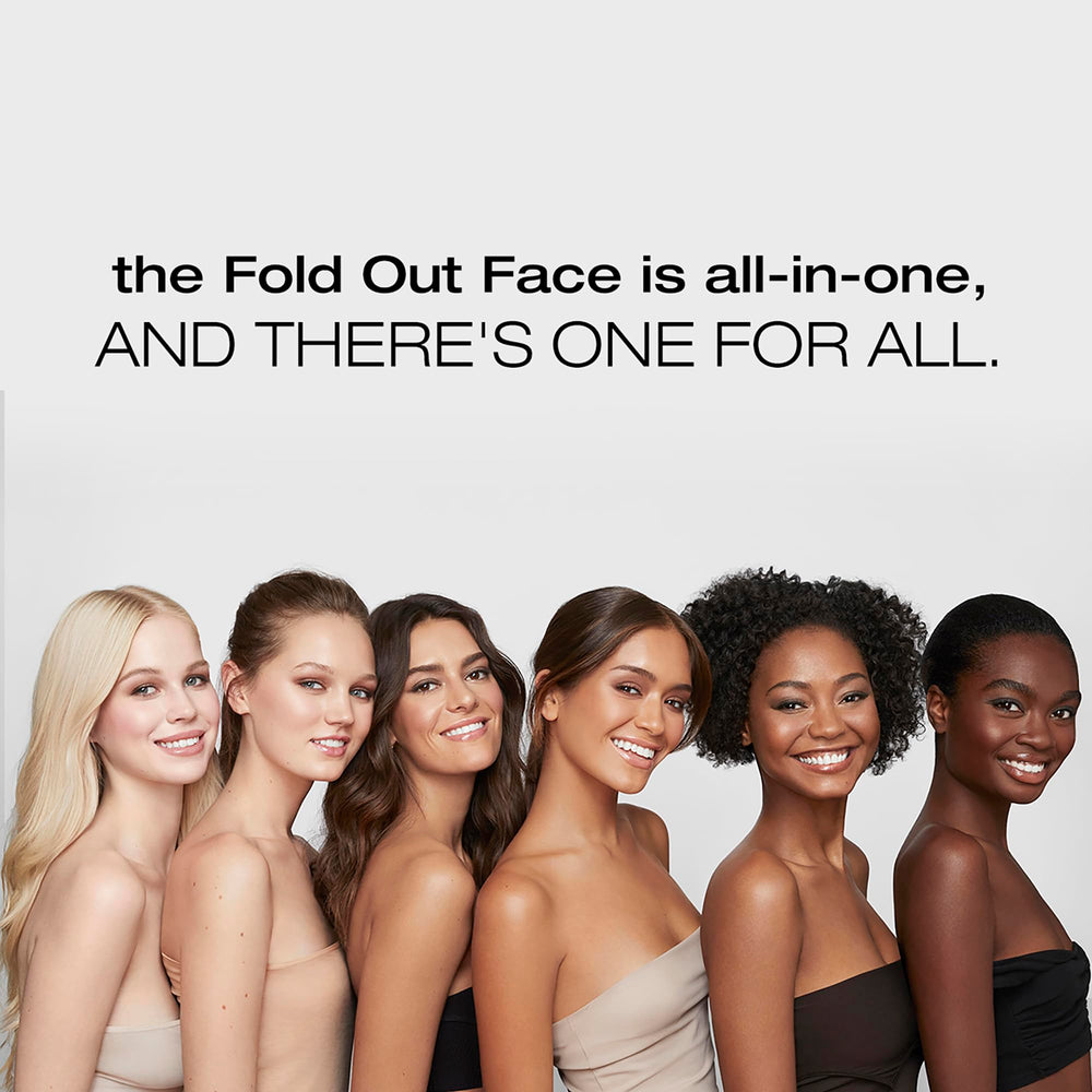 Woosh Fold Out Complexion Light compact case for quick touch-ups