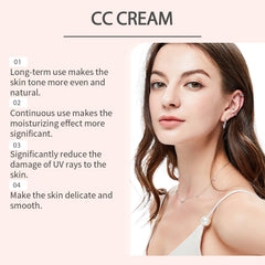 WOPPOE CC Cream SPF 43 label indicates sun protection during daytime use.