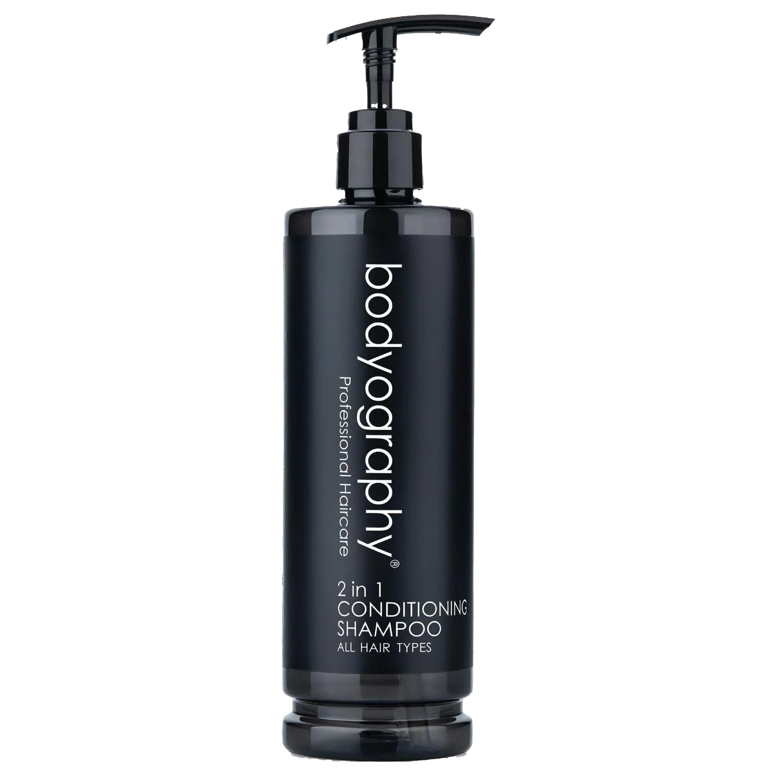 World Amenities Bodyography pump bottle for easy dispensing and travel-ready styling.