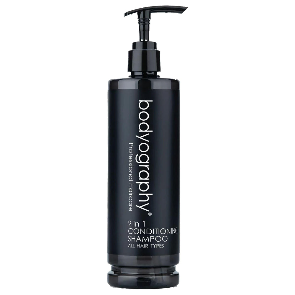 World Amenities Bodyography pump bottle for easy dispensing and travel-ready styling.