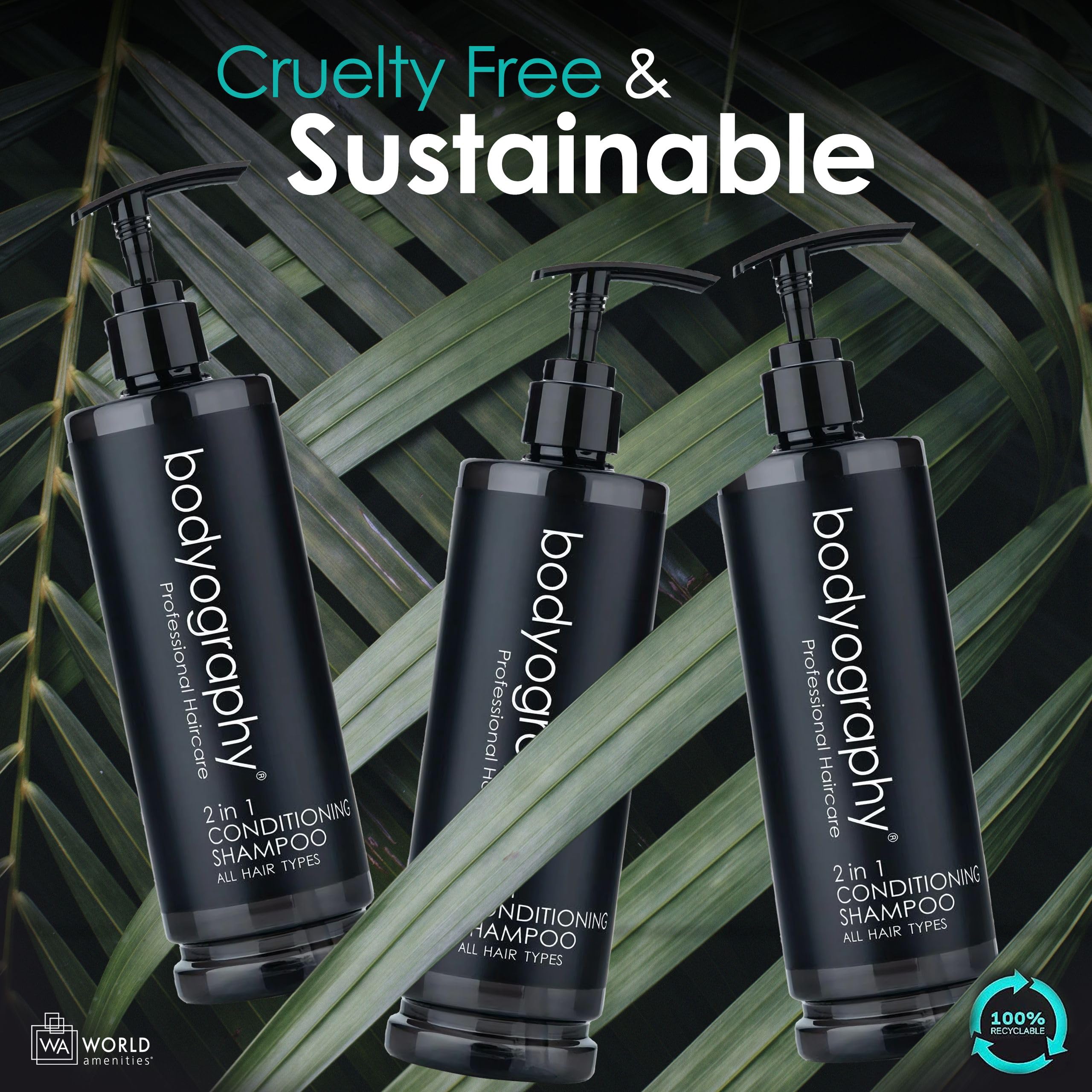 World Amenities ginger aroma offers a refreshing shower experience.