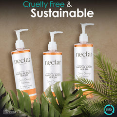 World Amenities Nectar Collection moisturizing-skin result and silky sheen after use.