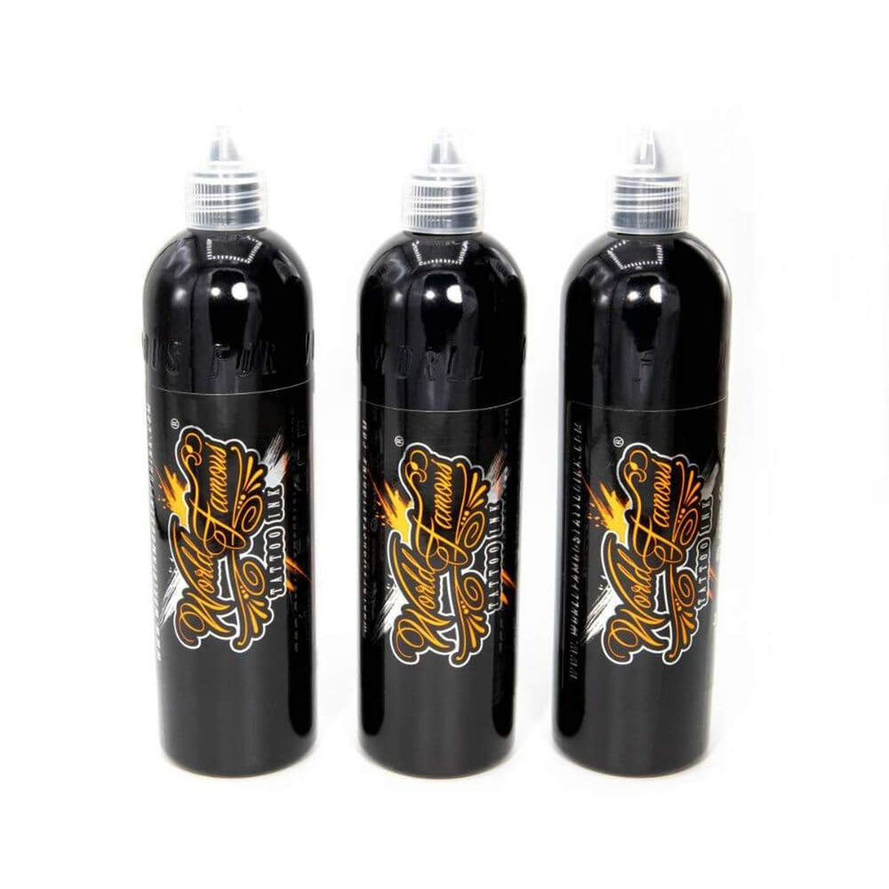 World Famous Greywash Set front view of ink bottles for shading versatility
