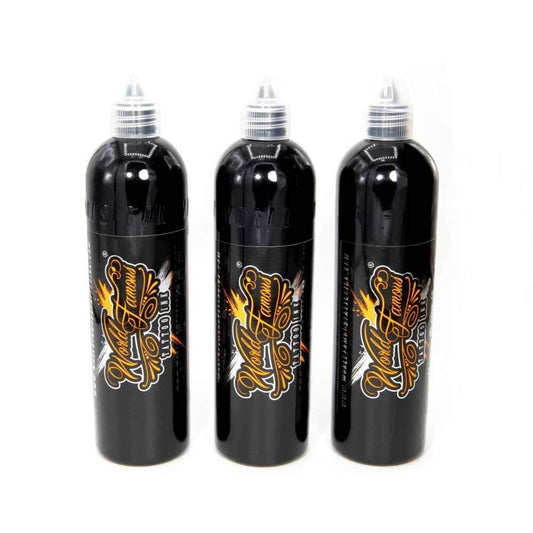 World Famous Greywash Set front view of ink bottles for shading versatility