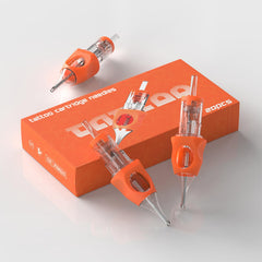 Wormhole 1203RL round liner needles in sealed package for clean lines
