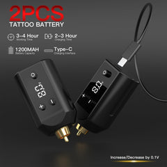 Wormhole dual power supply setup enabling cordless sessions.