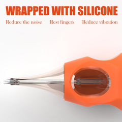 Wormhole durable stainless steel needle construction for reliability