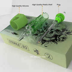 Wormhole Tattoo standard cartridge compatible with most tattoo machines