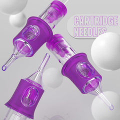 Wormhole Tattoo disposable cartridge needles ensure hygienic, worry-free replacements.