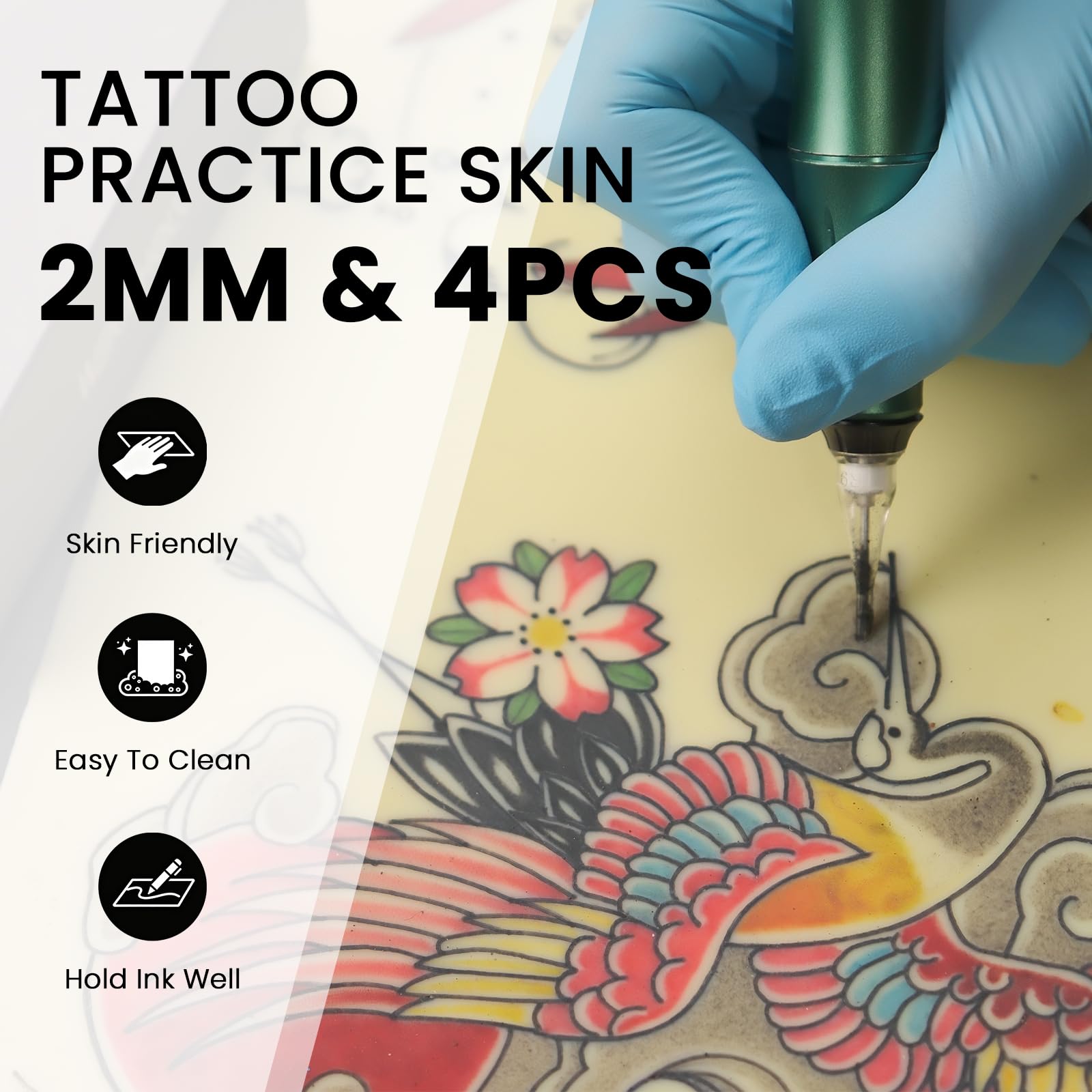 Wormhole Tattoo ink caps keep colors organized during practice