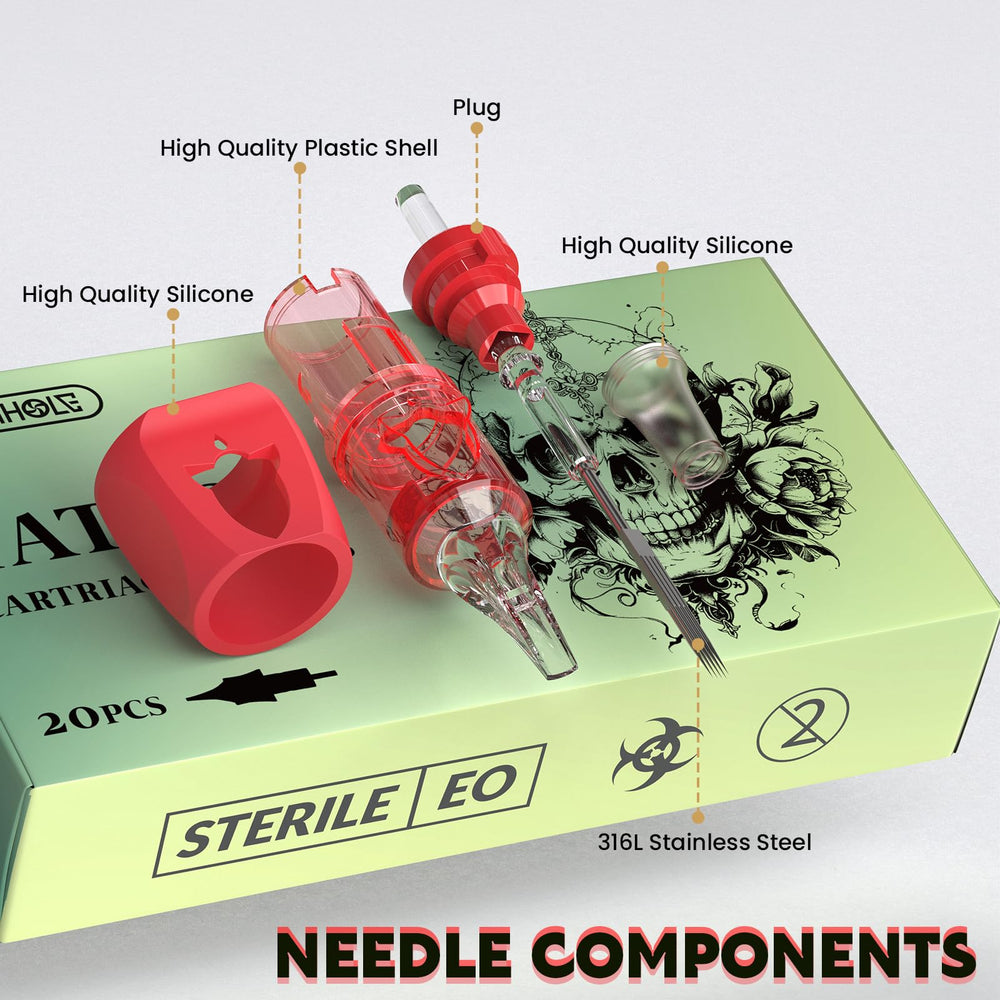 Wormhole Tattoo ink-flow and backflow protection features