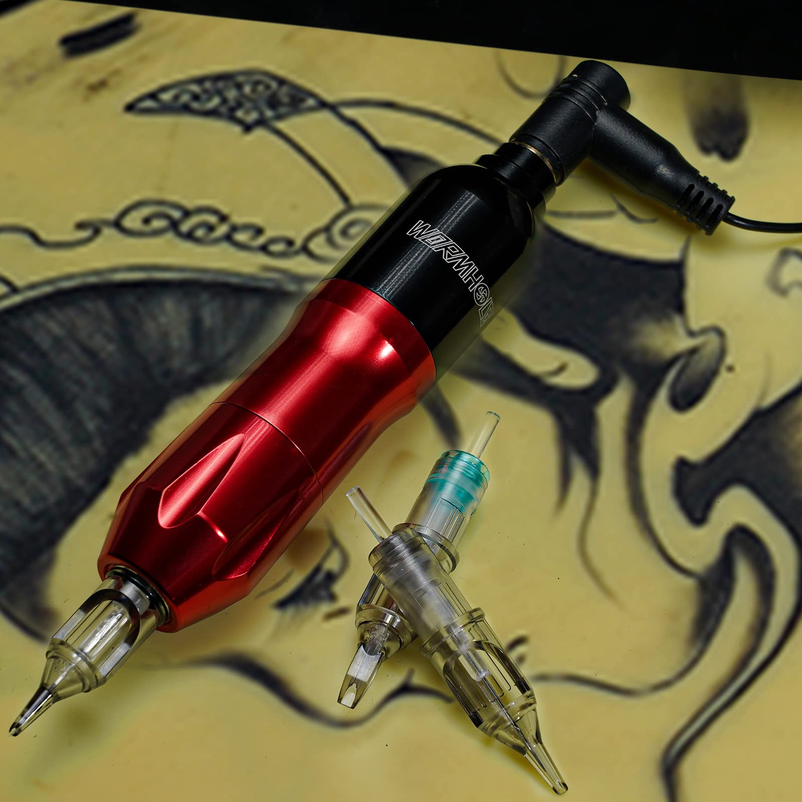 Wormhole Tattoo kit instruction manual guiding beginners.