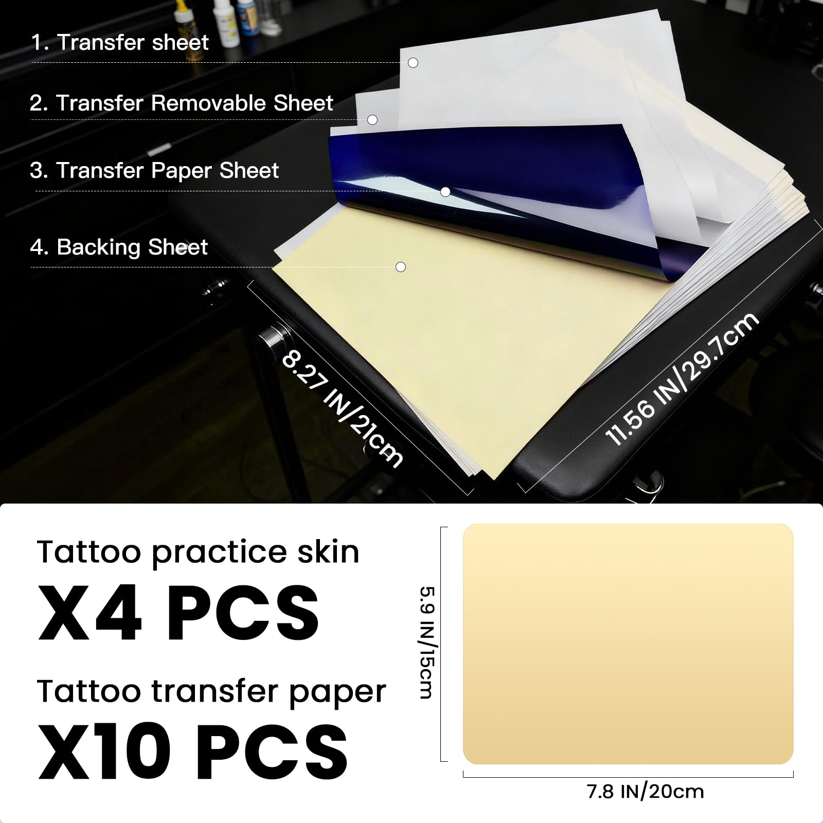 Wormhole Tattoo transfer gel enables clear template impressions on skin