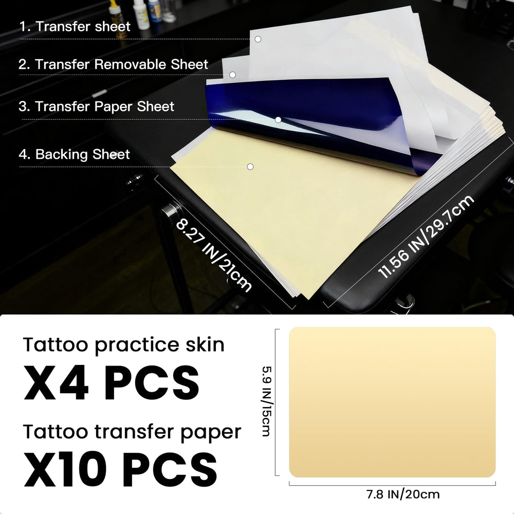 Wormhole Tattoo transfer gel enables clear template impressions on skin