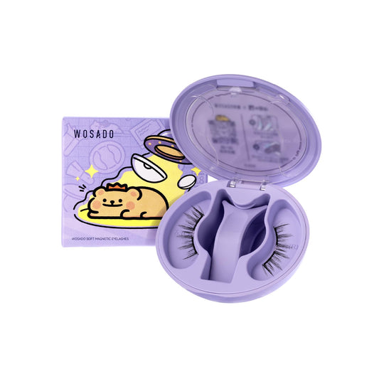 WOSADO BearisBug soft magnetic lashes kit for glue-free definition.