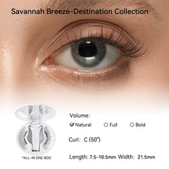 WOSADO glue free lashes offering comfortable, secure wear