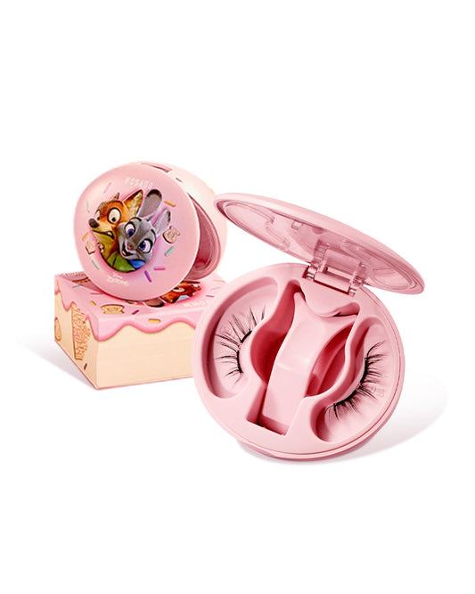 WOSADO Zootopia1 soft magnetic lashes 21-5mm velvet black for dramatic, reusable wear