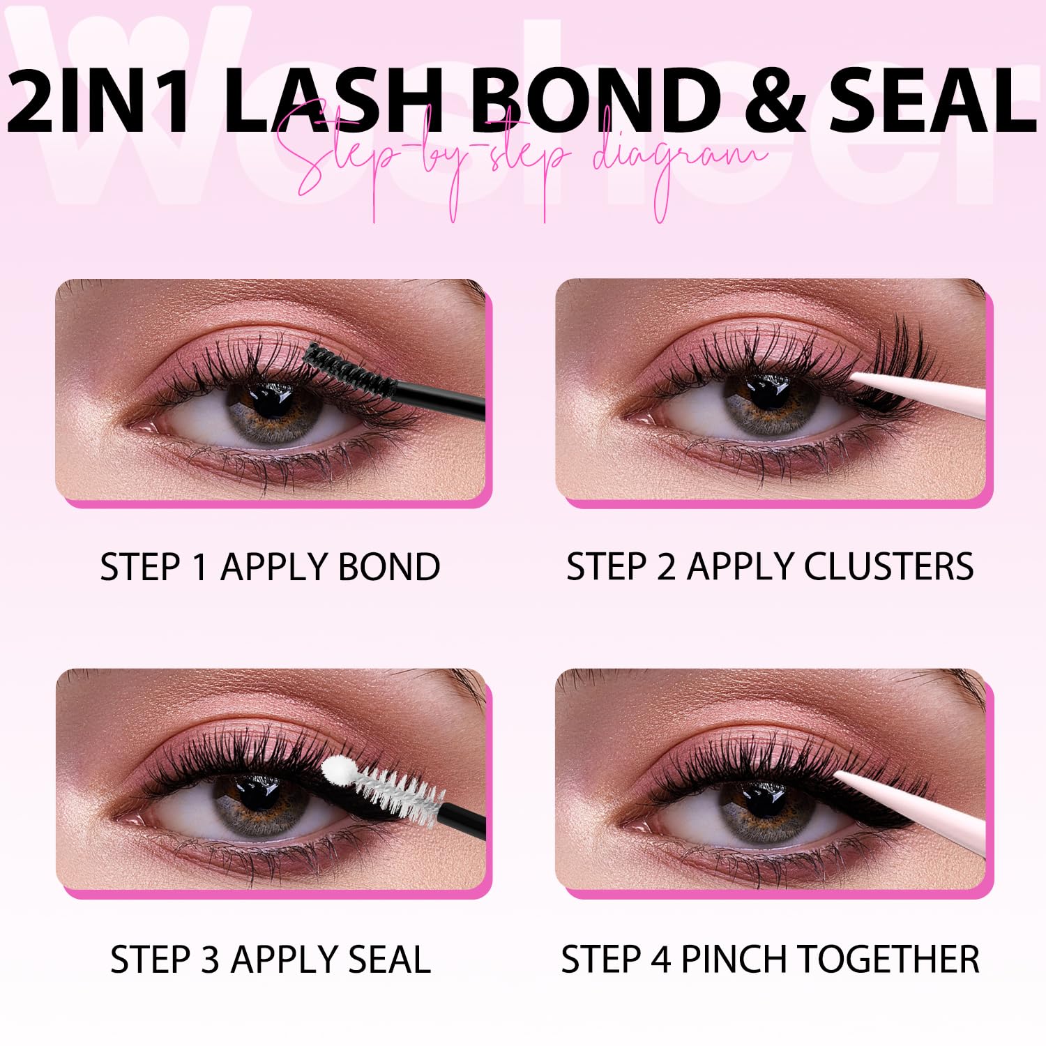 WOSHEER Lash Glue Oil-Resistance highlighting defense against oils