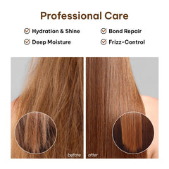WOTION Karseel hair shine close-up highlighting glossy finish