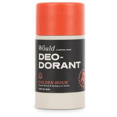 Would aluminum-free deodorant bottle with clean design and odor protection.