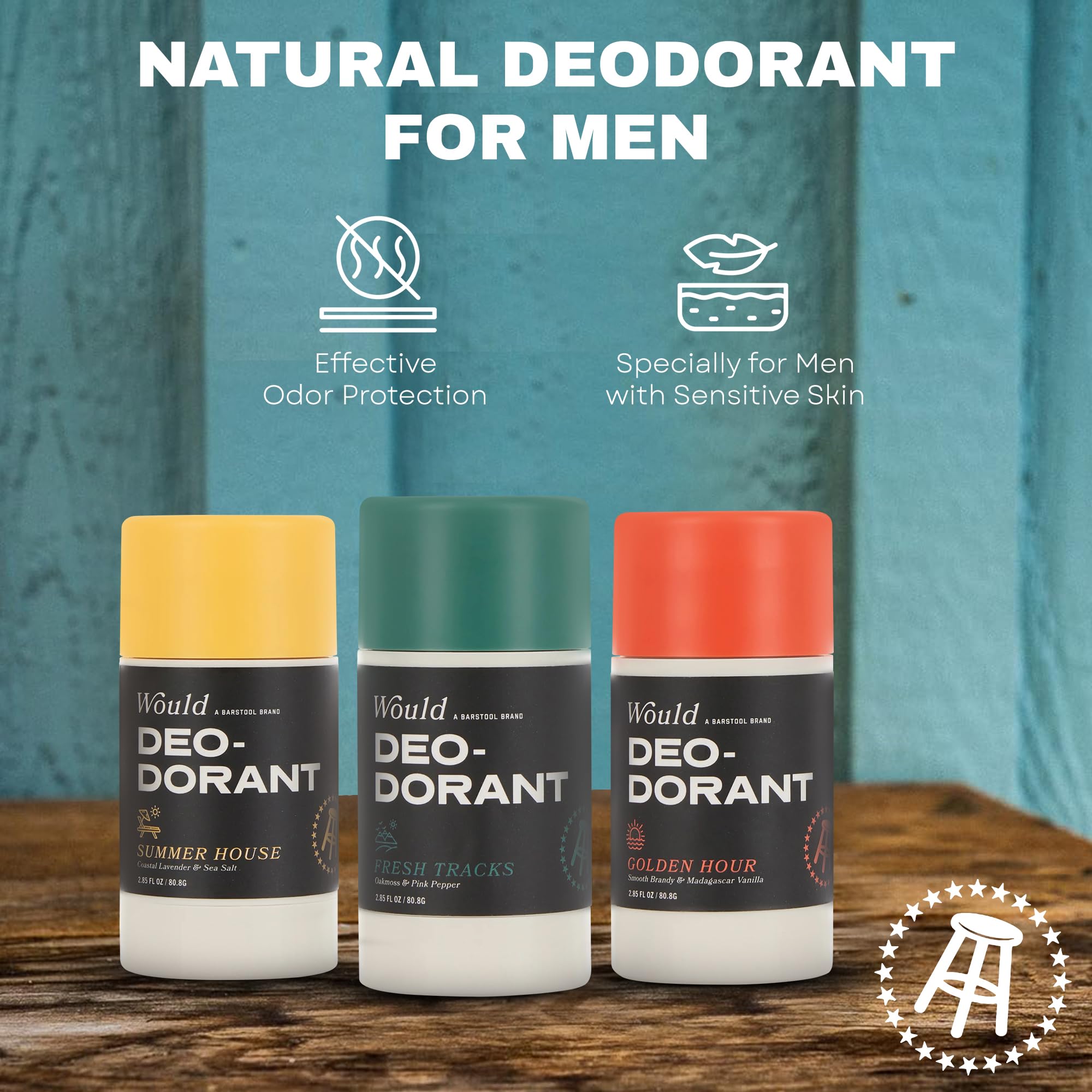 Would deodorant eco-friendly packaging supports sustainable personal care.
