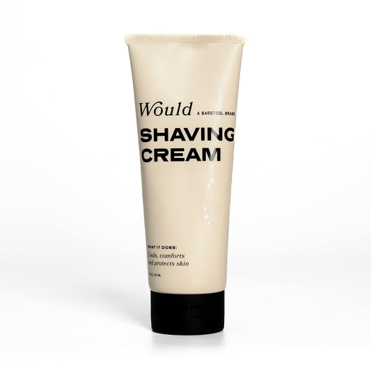 Would Men’s Shaving Cream with rich lather for a smooth, controlled shave on face.