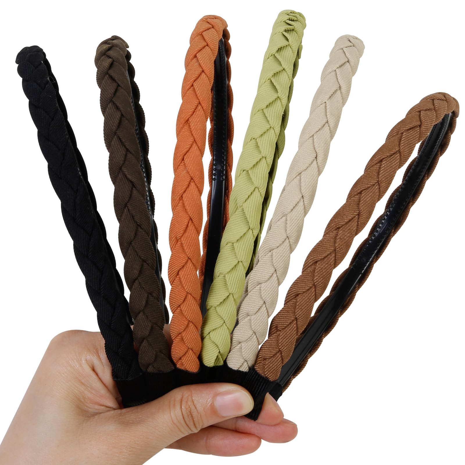 WOVOWOVO assorted color headbands suit many outfits and moods.