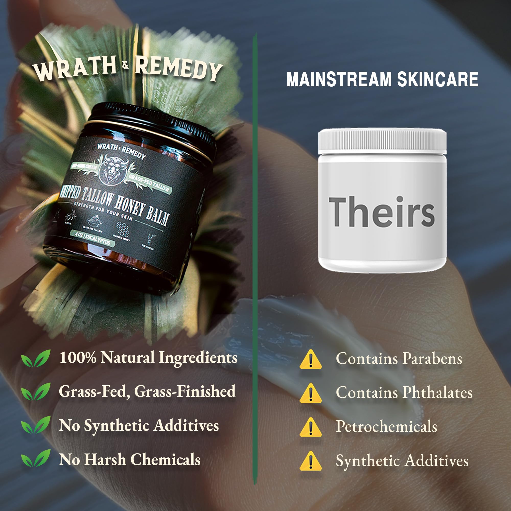 Wrath & Remedy eucalyptus leaves and balm scene