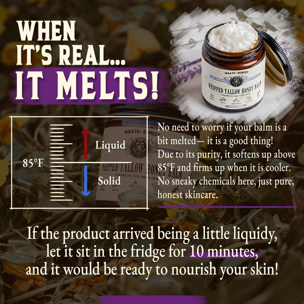 Wrath & Remedy face and body moisturizer lavender smooth texture