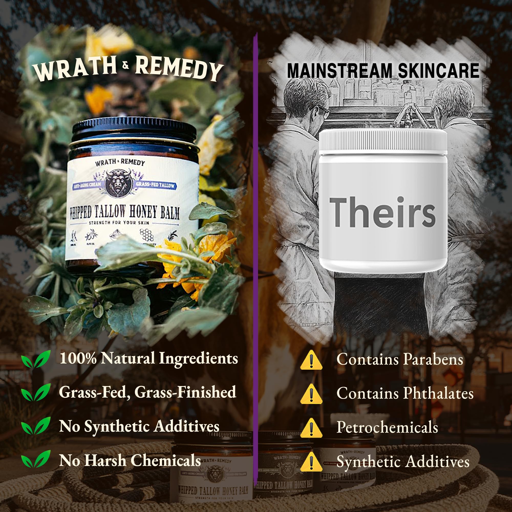 Wrath & Remedy lavender aroma balm for a gentle, soothing scent