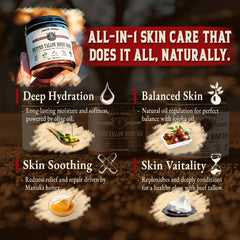 Wrath & Remedy Whipped Balm applied to the face for daily moisture