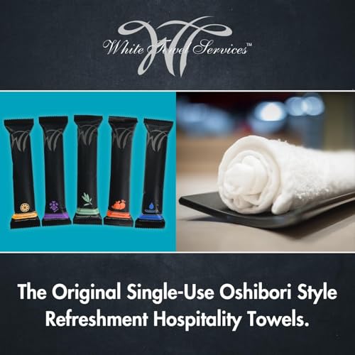WT White Towel Services hot or cold towel option ideal for spa or poolside