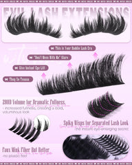 wtvane 12-22mm-spiky-lash-tips add bold manga-style spikes.