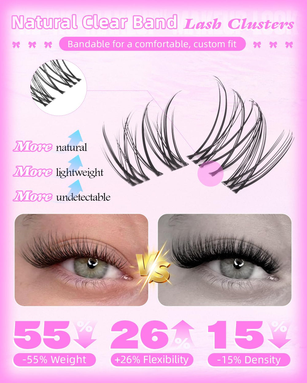 Wtvane 8-16mm lash lengths offer customizable volume and length