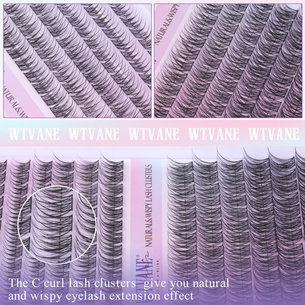 Wtvane lash bond and seal for secure adhesion and a finished look.