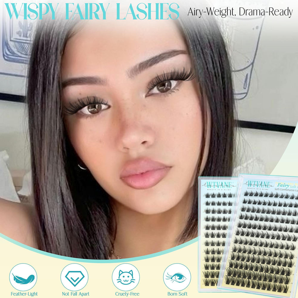 Wtvane lash clusters ideal for cosplay or daily wear.