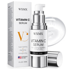 WXMX Super C Serum bottle front highlighting hydration
